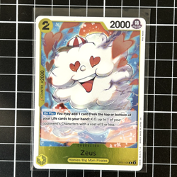 Zeus OP11-106 - One Piece TCG - A Fist of Divine Speed - Image 1