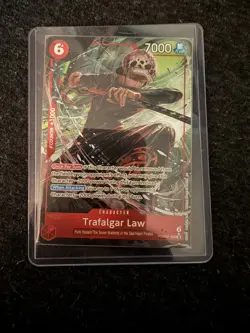 TRAFALGAR LAW - One Piece PRB02-002 - AA Alt Art Super Rare SR - Premium Booster - Image 1