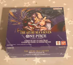 One Piece TCG OP-14 The Azure Sea’s Seven Booster Box English In Hand - Image 1
