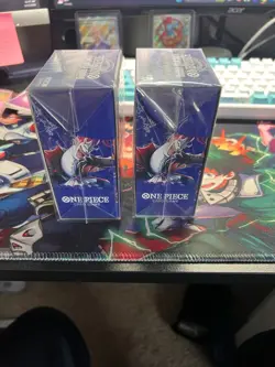 One Piece TCG Double Pack Set 9 The Azure Sea’s Seven - LOT OF 2 - Sealed - Image 3