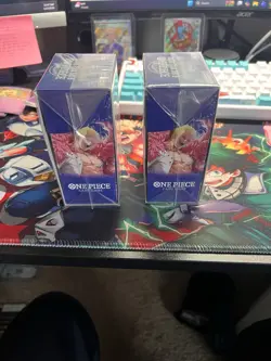 One Piece TCG Double Pack Set 9 The Azure Sea’s Seven - LOT OF 2 - Sealed - Image 4