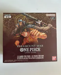 One Piece TCG OP-02 Booster Box Paramount War, Sealed, English - Image 1
