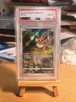 Pokemon TCG Eevee Gem Pack 01 15/15 Pokemon Card Chinese exclusive PSA 10 - Image 1