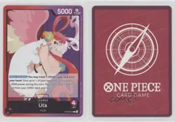 2023 One Piece Card Game: Wings of Captain OP06 L Uta #OP06-001 - Image 3