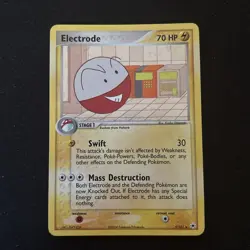 Pokemon TCG Electrode Holo Rare Card 5/101 Hidden Legends Series LP/NM - Image 1