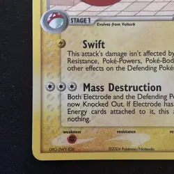 Pokemon TCG Electrode Holo Rare Card 5/101 Hidden Legends Series LP/NM - Image 2
