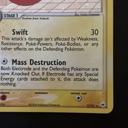 Pokemon TCG Electrode Holo Rare Card 5/101 Hidden Legends Series LP/NM - Image 5