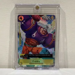 Franky OP07-107 Alt Art R Card Game 500 Years in the Future One Piece English - Image 1