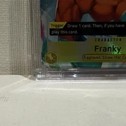 Franky OP07-107 Alt Art R Card Game 500 Years in the Future One Piece English - Image 4