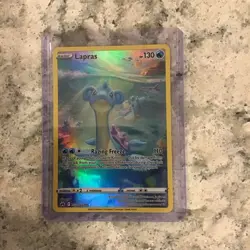 Pokemon Crown Zenith Galarian Gallery Lapras Full Art Rare Holo Card GG05/GG70 - Image 1