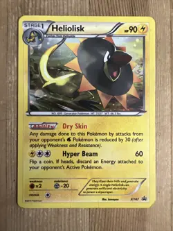 Heliolisk - XY47 - Pokemon Promo XY Holo Rare Card DMG - Image 1