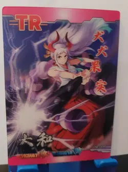 Yamato One Piece CCG Anime Manga TR Lenticular Card Waifu TR-004 - Image 1