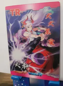 Yamato One Piece CCG Anime Manga TR Lenticular Card Waifu TR-004 - Image 2