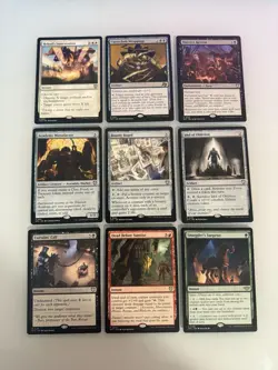 Magic The Gathering Rare Gold Symbol 19 Card Lot Sorcery/Enchant/Artifact/Instan - Image 2