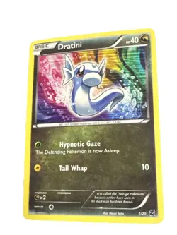 Pokemon TCG Dratini 2/20 Dragon Vault Holo Card - Image 1