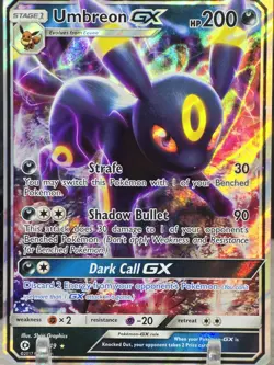 Pokemon Card TCG Umbreon GX Full Art Ultra Rare Holo 80/149 Sun and Moon Base - Image 5