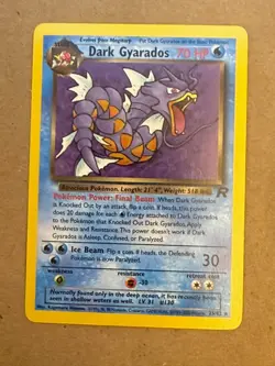 Dark Gyarados 25/82 Team Rocket Regular Pokemon card Near Mint / NM condition - Image 1