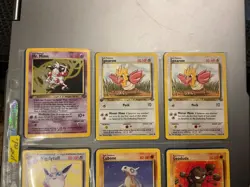 Vintage Pokemon 1st Edition Lot 9 cards - WotC Base/Jungle/Fossil - Image 2