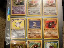 Vintage Pokemon 1st Edition Lot 9 cards - WotC Base/Jungle/Fossil - Image 3