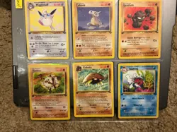 Vintage Pokemon 1st Edition Lot 9 cards - WotC Base/Jungle/Fossil - Image 4