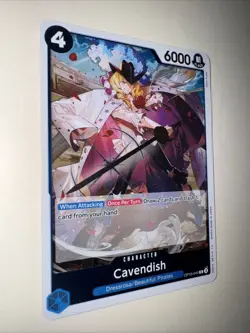 OP10-045 Cavendish : Rare English One Piece TCG Card : OP10: Royal Blood - Image 2