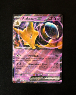 Pokemon Card TCG - Alakazam EX 065/165 - SV 151 English - Double Rare - NM ⭐ - Image 1