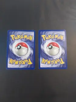 Pokemon Cards DRAGONITE & MEWTWO BLACK STAR PROMO -WB "The first Movie" - Image 4