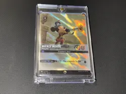 Lorcana Mickey Mouse Trumpeter ENCHANTED Into the Inklands Card #220/204 - Image 1