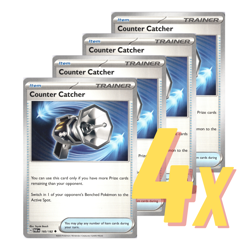 4x Counter Catcher PLAYSET Trainer Cards x4 NM Pokemon TCG FAST SHIPPING - Image 1
