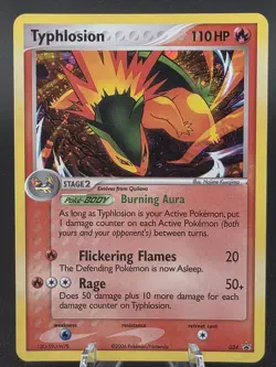 TYPHLOSION 034 RARE HOLO 2006 BLACK STAR PROMO POKEMON CARD - Image 1