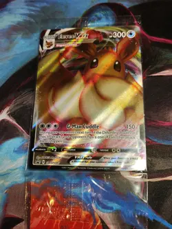 Sealed Eevee VMAX SWSH087 SWSH: Sword & Shield Promo Cards Holo - Image 1