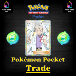 [ENGLISH] Pokemon TCG Pocket - Trade Professor Research Oak Card - Image 1