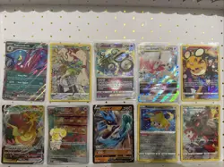 10 Card Lot Pokemon Holo Cards VSTAR Art Silver Tempest Brilliant Stars Lucario - Image 1