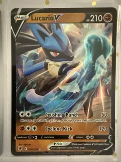 10 Card Lot Pokemon Holo Cards VSTAR Art Silver Tempest Brilliant Stars Lucario - Image 4