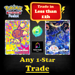 [FAST DELIVERY] Pokemon TCG Pocket - Trading Any 1 Star Card (Excluded Deluxe) - Image 1