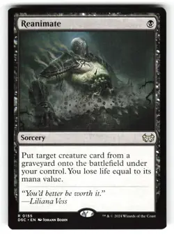 Reanimate #155 (NM) (DSC) (Non-Foil) MTG Magic - Image 1