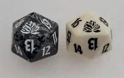 (Set of 2) Spindown Dice - Beatdown - Black Lotus - Magic the Gathering - MTG - Image 1