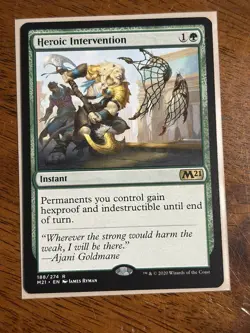 Heroic Intervention - MTG Core Set 2021 - Magic The Gathering - Image 1
