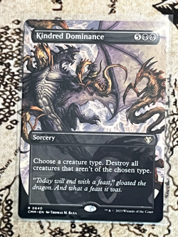 Kindred Dominance (Borderless) - Commander Masters - 640 - #Near Mint - Image 1