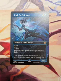 High Fae Trickster (Borderless) #0307 Foundations Regular MTG LP - Image 1