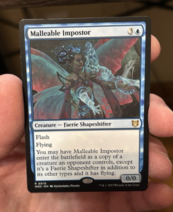 Malleable Impostor #10 (NM) Wilds of Eldraine WOC Magic MTG - Image 1