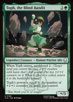 Toph, the Blind Bandit - TLA - MTG - EN - NM - 0198 - Image 1