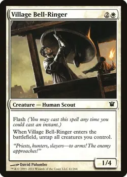Village Bell-Ringer - Foil Innistrad MP MTG - Image 1