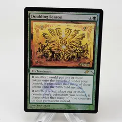 Doubling Season - Foil - MTG Judge Promo 7/8 G11 - Image 1