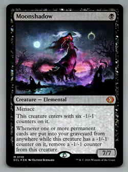 Lorwyn Eclipsed Moonshadow FOIL Mythic 110 Magic the Gathering - Image 1