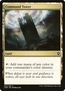 4 x Command Tower (350/794) Commander Legends NM MTG PLAYSET - Image 1