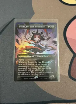 Drana, the Last Bloodchief Borderless Foil - SLD - 1684 MTG NM - Image 2