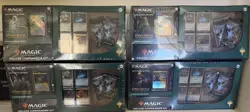 MTG LOTR Deluxe Commander Kit - Set of 4 Decks (Elven/Food/Mordor/Riders) - Image 1