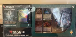 MTG LOTR Deluxe Commander Kit - Set of 4 Decks (Elven/Food/Mordor/Riders) - Image 2