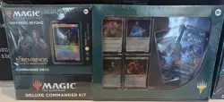MTG LOTR Deluxe Commander Kit - Set of 4 Decks (Elven/Food/Mordor/Riders) - Image 3